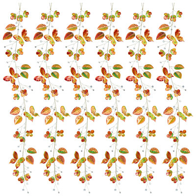 Crystal Blossom Garland, 47 Inches
