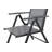 Leonard Metal Outdoor Dining Reclining Armchair-1459638127