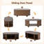 Four Leg Coffee Table with Storage-442528907