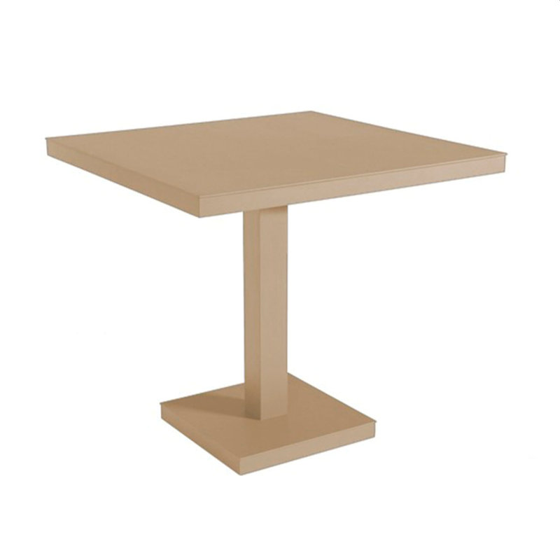 Barcino Outdoor Square Dining Table, Sand