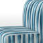 Fauteuil de chambre rembourré Blue Horizon