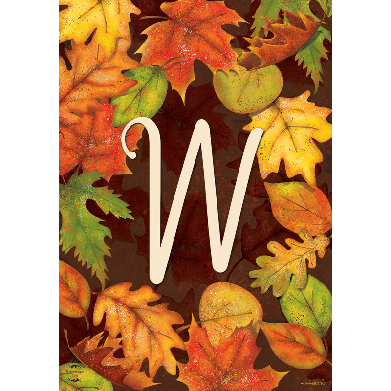Drapeau de maison d'automne