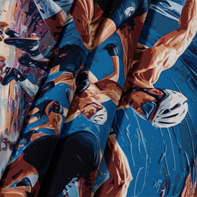 Tapisserie murale Sports, 26 po x 36 po