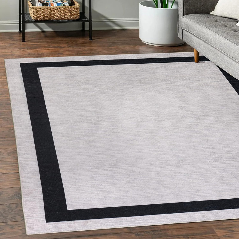 Voncille Washable Indoor Rug, Rectangle 5'4'' x 8'