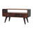 Curved California Walnut Gayna