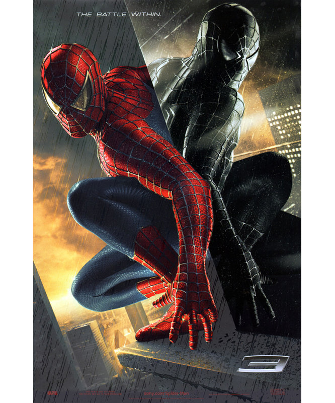 Spiderman 3, H 24 po x l 16 po