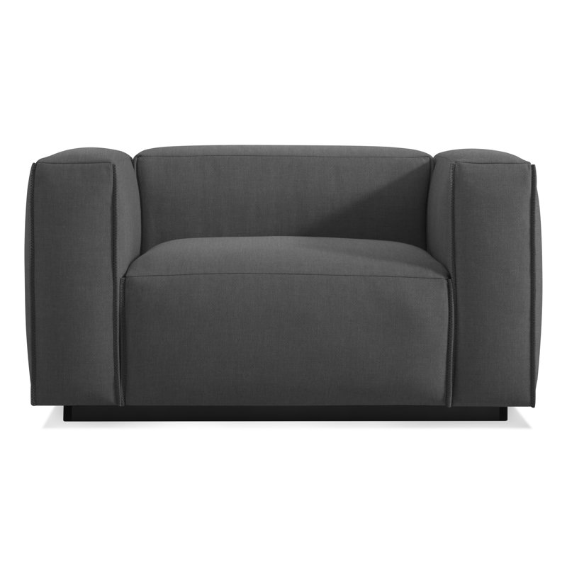 Cleon Club Chair, Maharam Meld in Panda