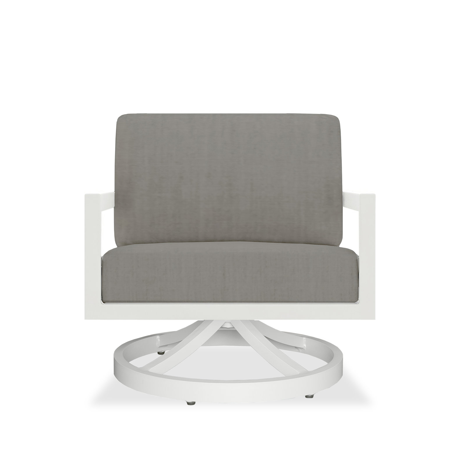 White, Canvas Charcoal Sunbrella® Canvas