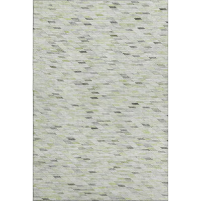 Premium Machine Washable Honig AMF1660 Geometric Rug