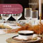 Mikasa Sorrento Ridged Crystal White Wine Glasses, 400ml