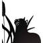 Metal Animals Garden Stake