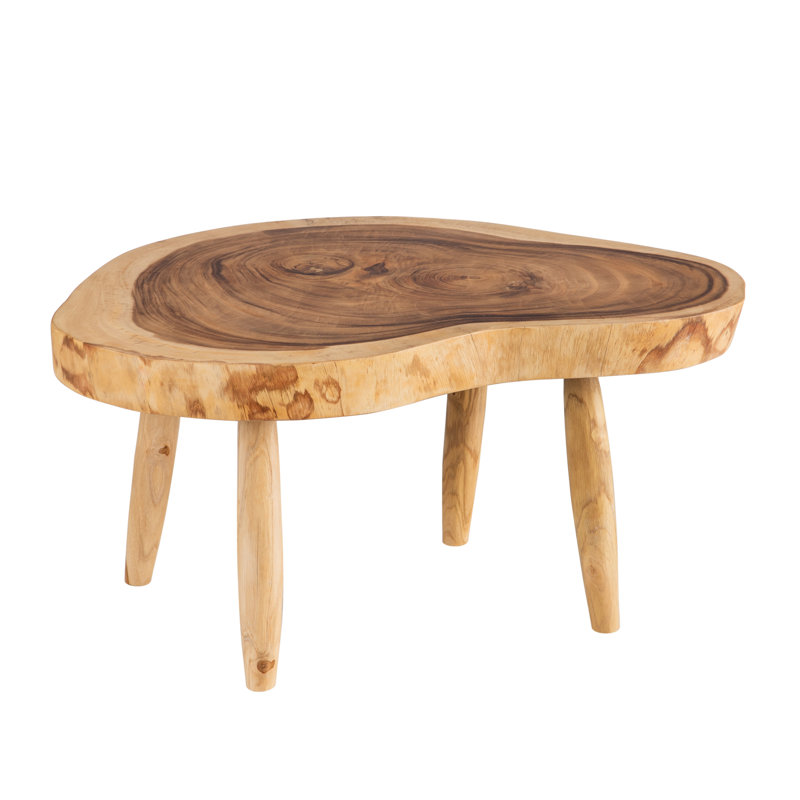 Icarus Solid Wood Four Leg Coffee Table