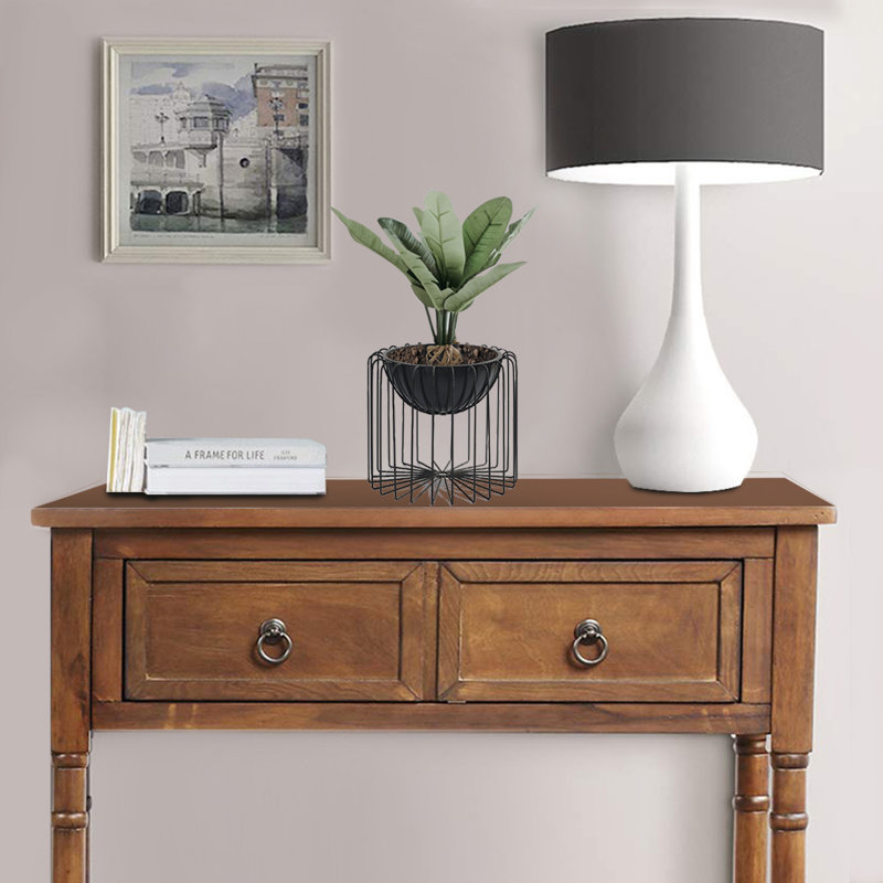 Pot à fleurs Daouda en métal avec support pour plantes d'intérieur et d'extérieur - Perfect Christmas Home Decor & Gift