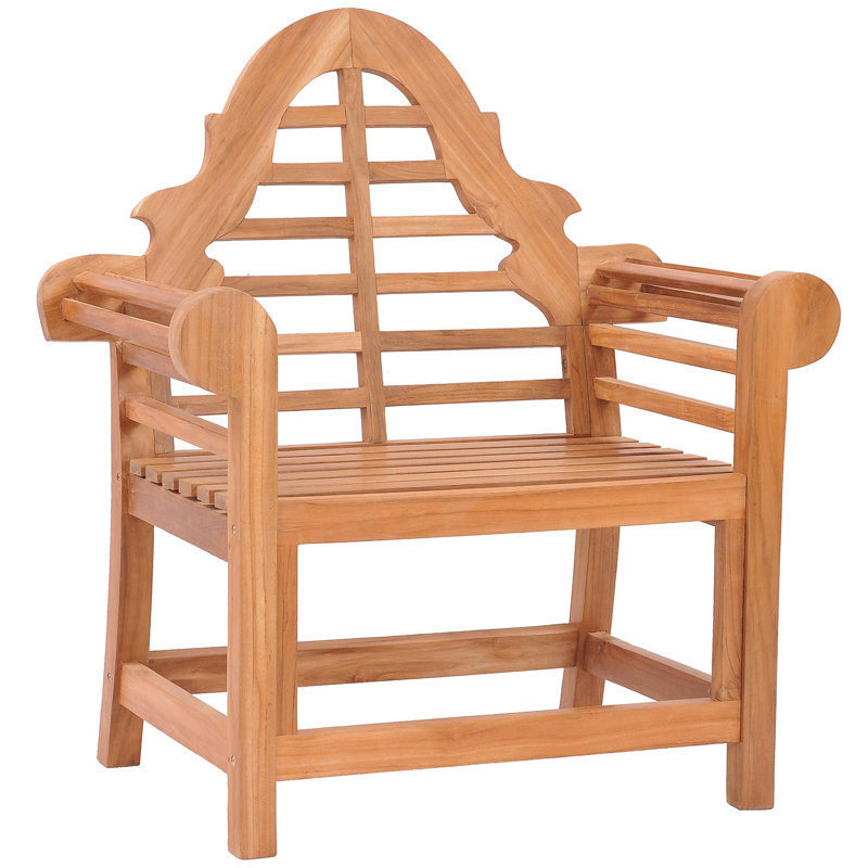Passarelli Outdoor Teak Dining Armchair