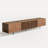 Modern 94.48" Media Console TV Stand with Spacious Storage for Entertainment, Mid-Century Modern