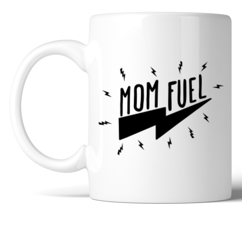 White Ceramic Microwave Safe Coffee Mug for Mothers