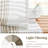 Striped Linen Valance Curtain 16 Inch Vertical Striped Valance For Kitchen Bathroom Light Filtering Window Treatment Rod Pocket Farmhouse Rustic Semi Sheer Short Window Curtain 1 Panel-112489616