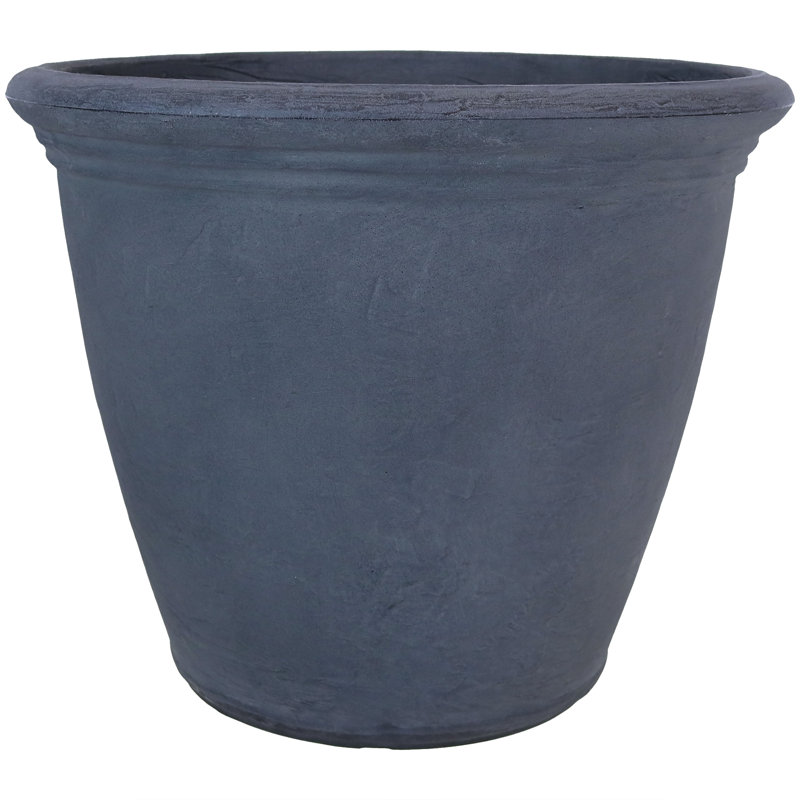 Pot de fleurs d'extérieur en polyrésine Kristie, Ensemble de 4