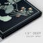 Midnight Floral I - peinture sur toile tendue-1077650811