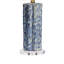 Lampe de table Flix, lin blanc, céramique festonnée bleue-112506756-112506757-112506759