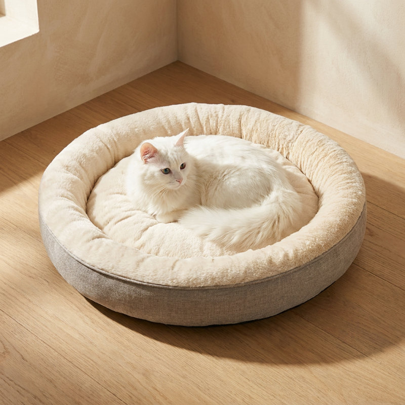Lit pour chat CalmNest, Beige
