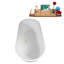Baignoire autoportante 66,5 "avec drain interne Streamline-101686614