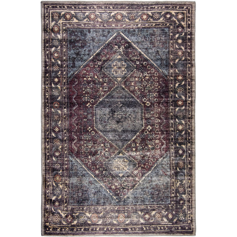 Jerzy Oriental Indoor / Outdoor Rug, Rectangle 4' x 6'