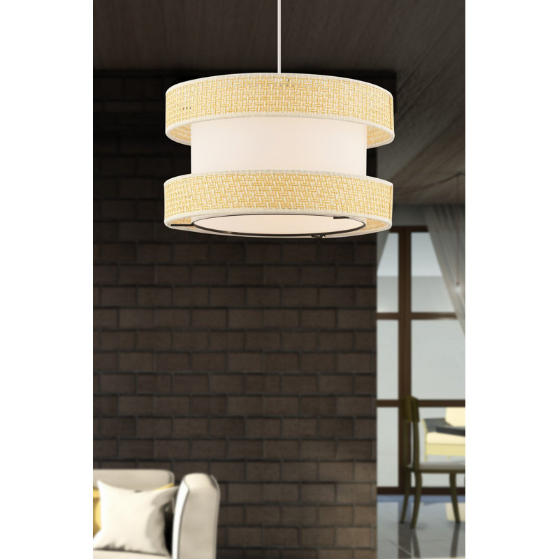 Lustre, Chameau / blanc