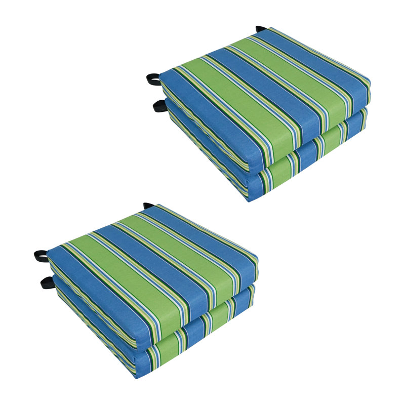 Outdoor 3'' Seat Cushion, Haliwell Caribbean