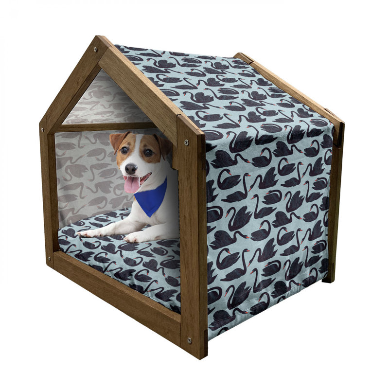 Niche pour chien en bois, H 22,44 po x l 23,62 po x P 17,72 po