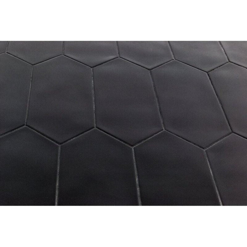 Aliante 4x12 Picket Matte Concrete Look Porcelain Tile, Black