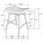 Amita Leather Upholstered Bar Stool Antique Camel-1065999182-1065999183