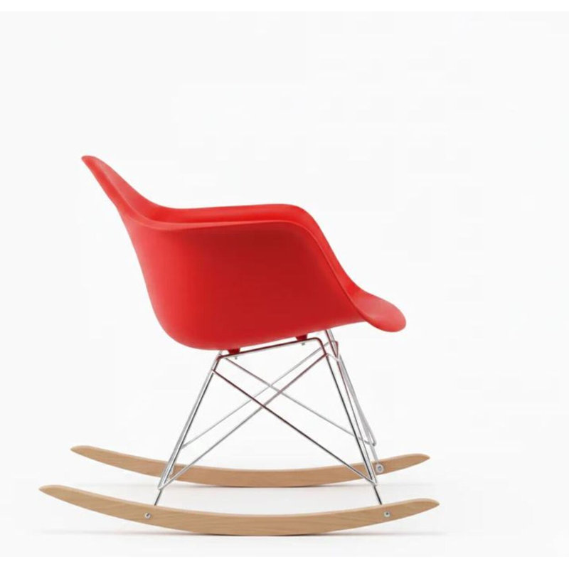 Chaise berçante Loreal Bucket, Red