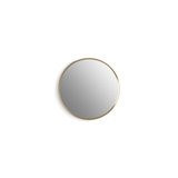 Verdera 24 in Round Framed Medicine Cabinet, Surface Mount or Recessed