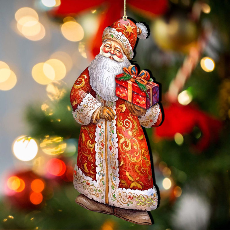 Ornements en bois St. Nick's