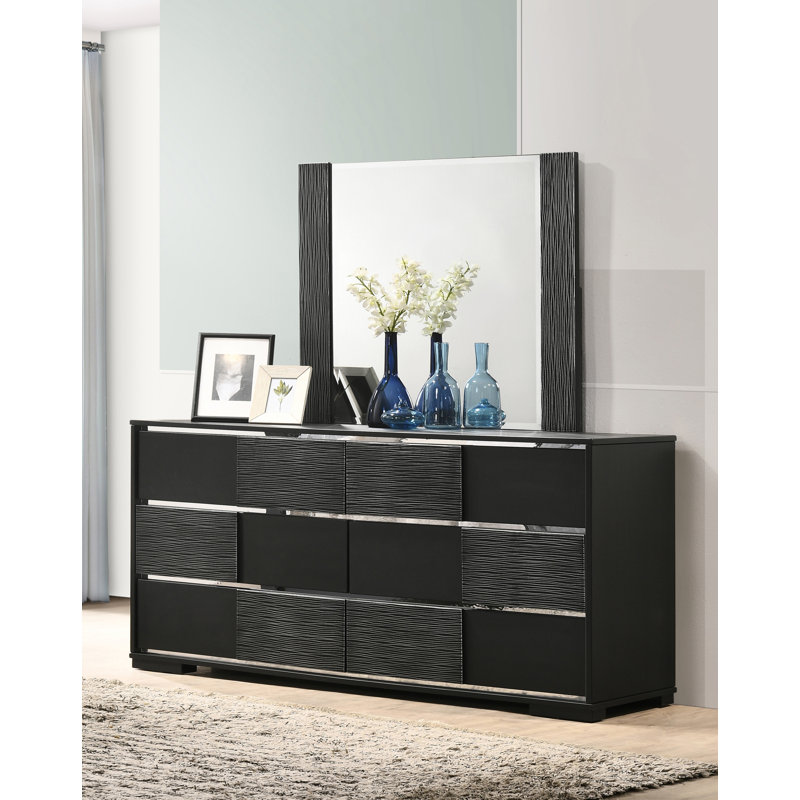 Miroir rectangulaire pour commode Galja