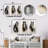 Minimalist Black Horse Beauty I - Horse Metal Wall Art Living Room Set Of 3-356301723