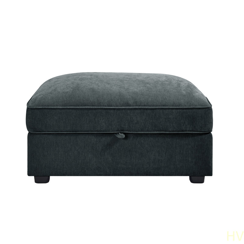 Ottoman - Chenille Multi-Configuration Design For Living Rooms And Small Apartments, Green