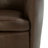 Azurdee Top Grain 100% Genuine Italian Leather Swivel Barrel Chair-741458756