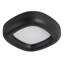 Folio 15-in Black dimmable LED Flush Mount-474215823