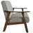 Nathanielle 69.0" Wide Linen Show Wood Sofa-82821960