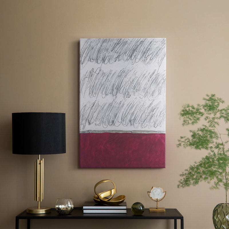 Chroma Tract I -Gallery Wraraped Cavas, H 48 po x l 32 po