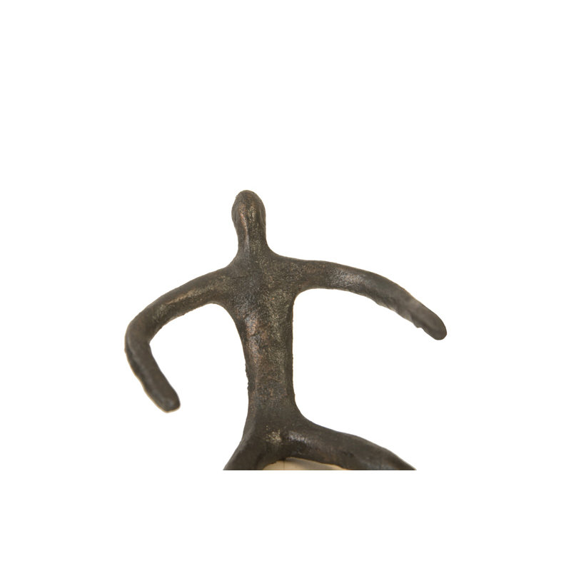 Figure on Wood Base