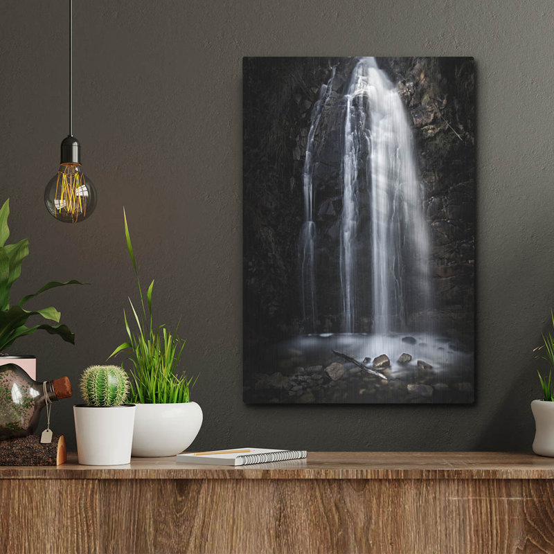 «Waterfall Gully Second Falls» par SD Smart, H 16 po x l 12 po