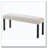 Modern Tufted Linen Dining Bench-603983281