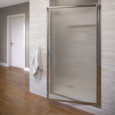 Porte de douche à cadre pivotant 32,88 "x 63,5" Sopora