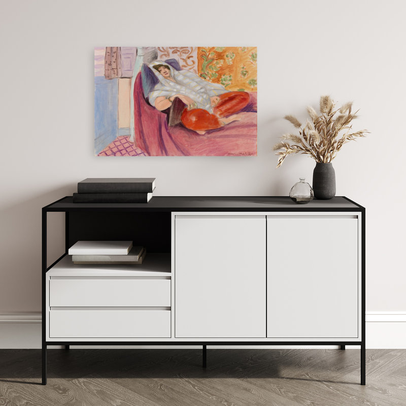 Art mural contemporain de Henri Matisse, 16" H x 24" W