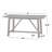 5 - Person Four Leg Dining Set