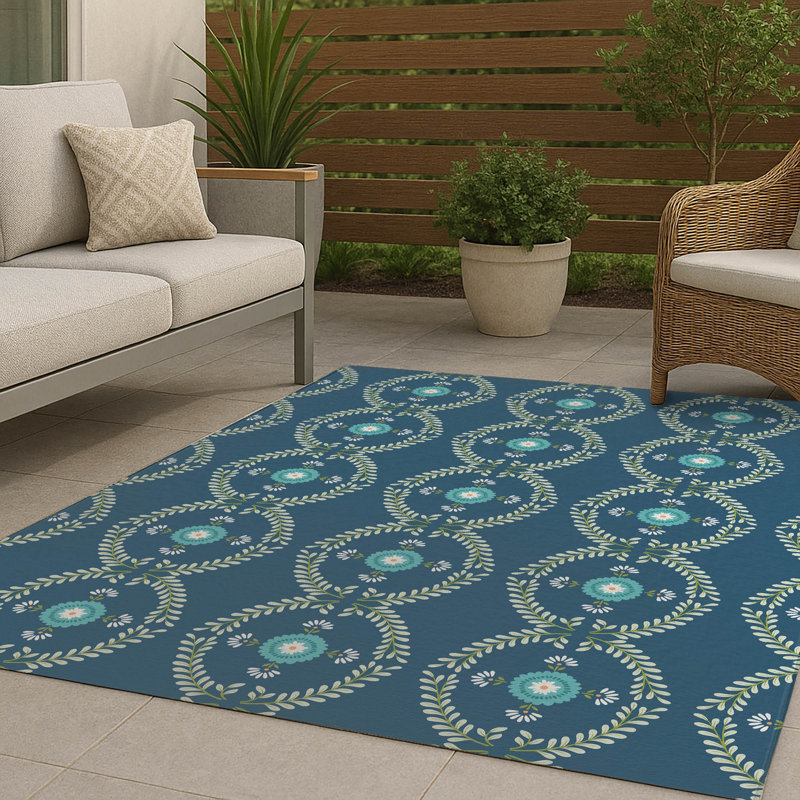 Bree Non Slip Outdoor Rug, Rectangle 3' x 5'