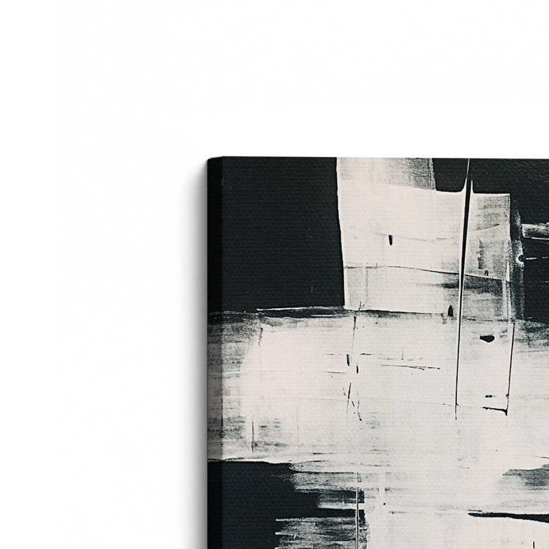 Eclipsed Onyx Tangle II Canvas Print, Wrapped Canvas, 12" H x 12" W x 1.25" D